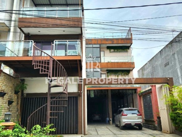 Ruko bisnis cocok untuk cafe bergandengan dengan kost premium daerah Gatot Subroto – Medan Petisah