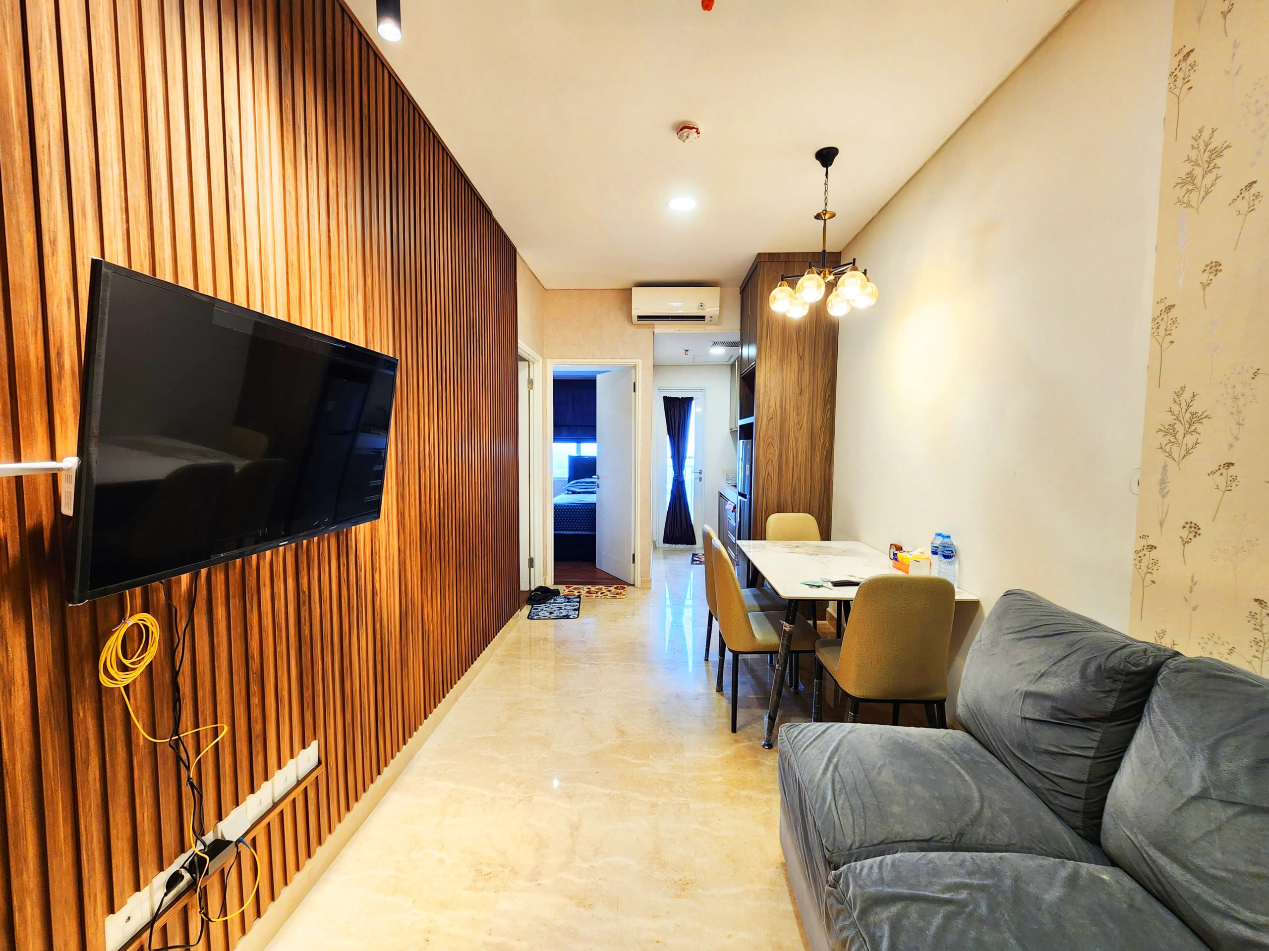Apartemen Siap Huni di Lincon Tower – Lantai Tinggi View JW Marriot